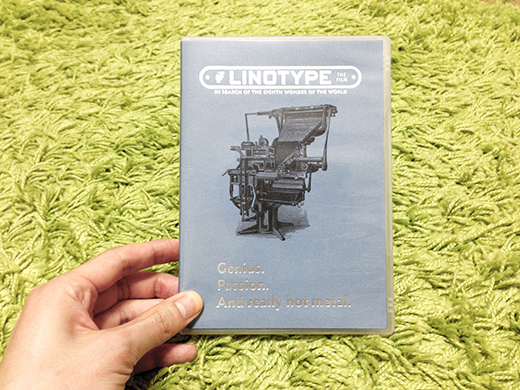Linotype: The Film DVD